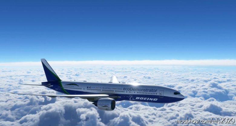Boeing 777 200 Ecodemonstrator for Microsoft Flight Simulator 2020