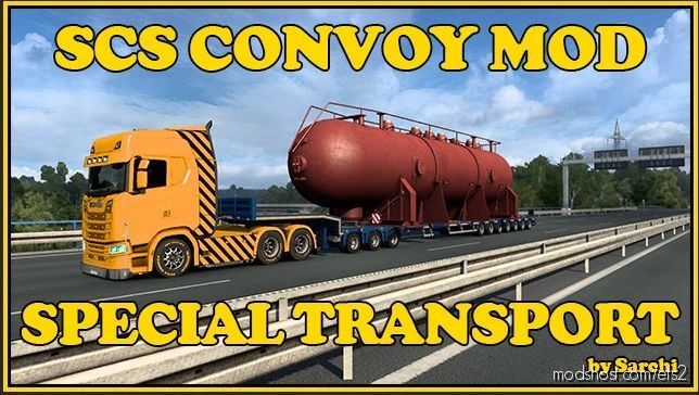 Special Transport Mod MP [1.41] for Euro Truck Simulator 2