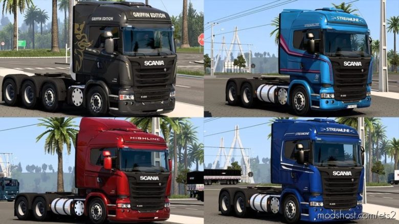 Scania BR Series & Various Accessories [1.40] for Euro Truck Simulator 2