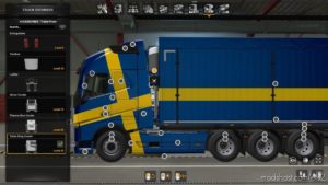 Volvo FH16 2012 Mega Mod By Rpie [1.40.4.8S] for Euro Truck Simulator 2