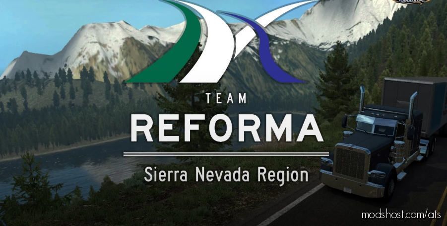 Sierra Nevada Map V2.2.35 [1.40.X] for American Truck Simulator