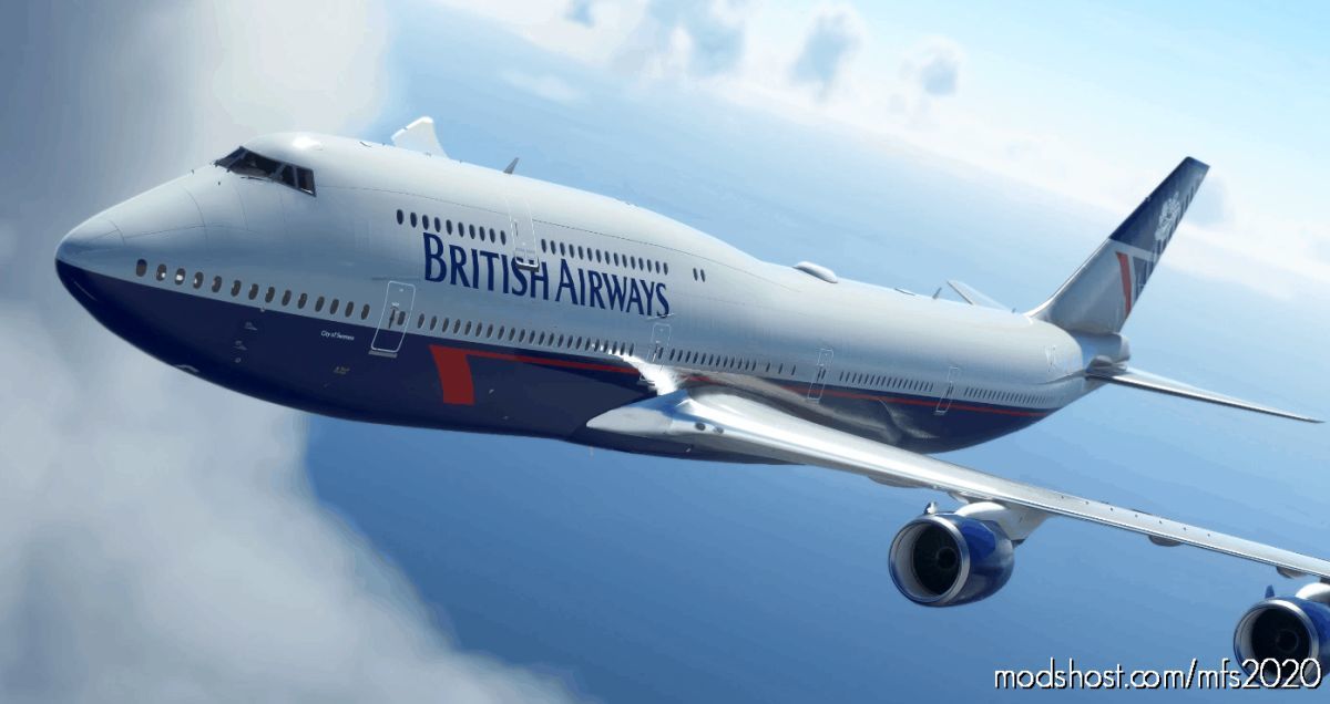 Boeing 747-8I | British Airways Landor | G-Bnly | NO Mirroring for Microsoft Flight Simulator 2020