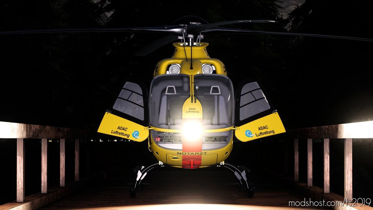 Adac Eurocopter EC135 Adac for Farming Simulator 19