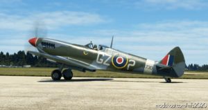 MSFS 2020 Spitfire Livery Mod: Mk.ix MJ730 “THE CO’S Query” (N730MJ) (Image #2)