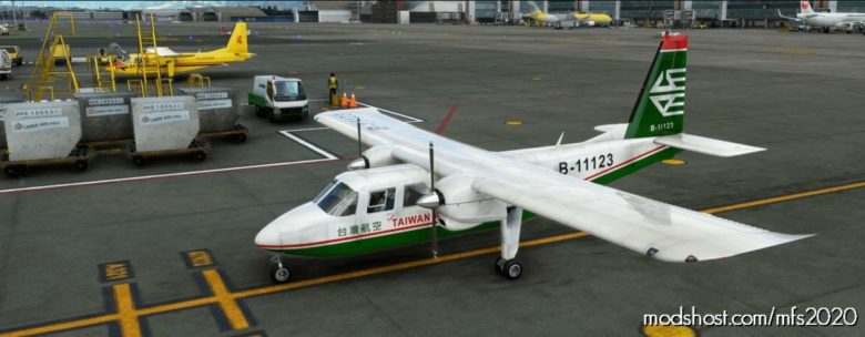 Britten-Norman BN-2 Taiwan Airways V0.1.0 for Microsoft Flight Simulator 2020