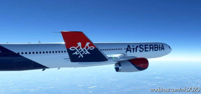 AIR Serbia ‘Tesla’ | Project Mega Pack A330 | 8K for Microsoft Flight Simulator 2020