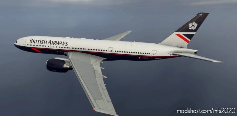 British Airways Landor And 100 Years Captainsim 777-200ER 8K for Microsoft Flight Simulator 2020