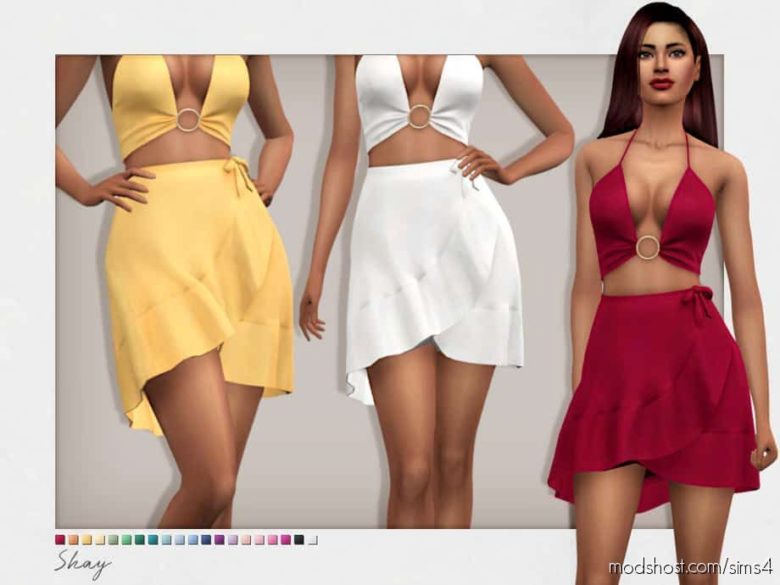 Shay Skirt for The Sims 4