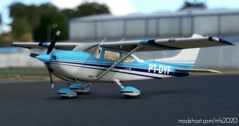Carenado Cessna CT182T Skylane Pt-Dyf ( 8K) for Microsoft Flight Simulator 2020