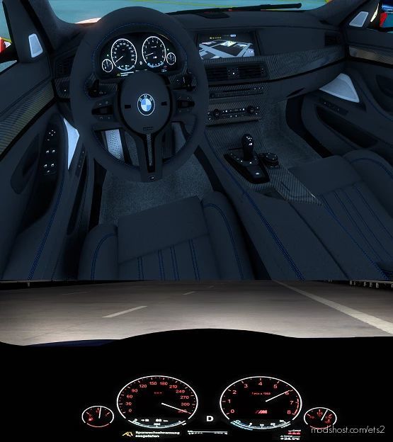 BMW M5 F10 V6.1 [1.40] for Euro Truck Simulator 2