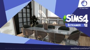 Eetkamer Dining Room for The Sims 4