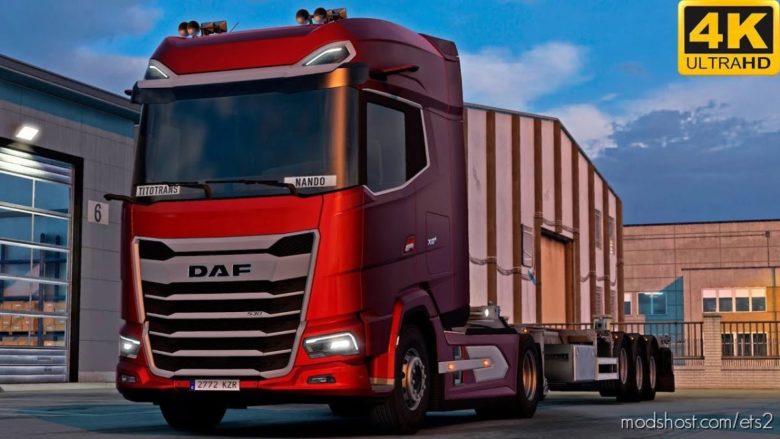 DAF XF E6 Paccar MX 13 ON The NEW DAF 2021 V2.2 [1.40] for Euro Truck Simulator 2