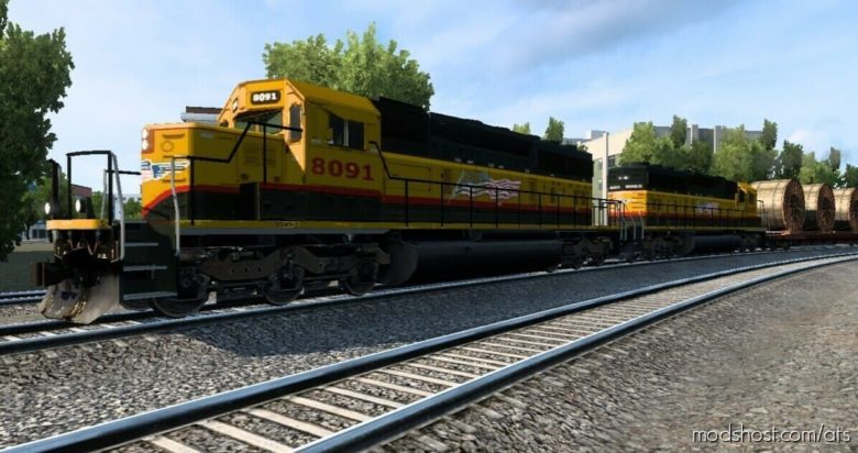 Improved Trains V3.7.5 1.41X Open Beta for American Truck Simulator