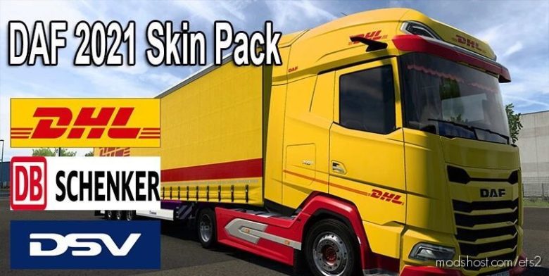 DAF 2021 Skin Pack [1.40.X] for Euro Truck Simulator 2