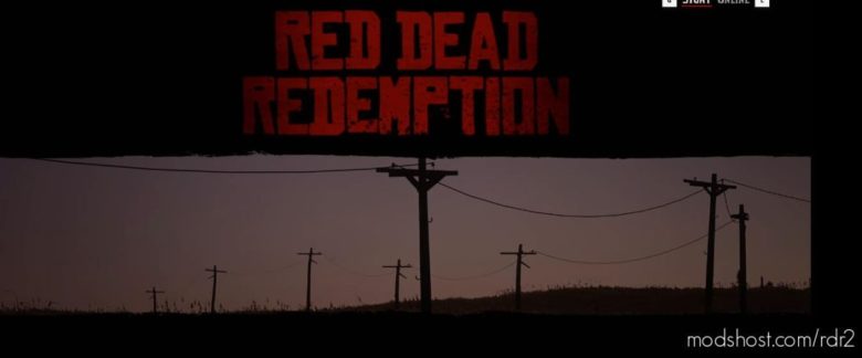 RED Dead Redemption Landing Page for Red Dead Redemption 2