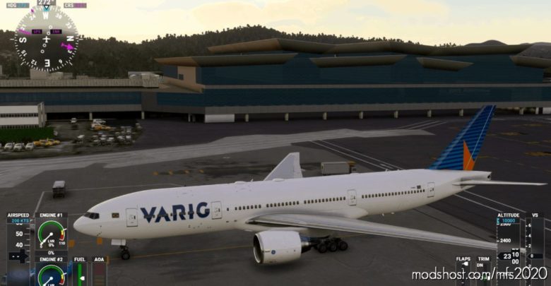 Varig-Retro 777 for Microsoft Flight Simulator 2020