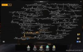 ETS2 Save Mod: Profile Vanessa Pashmina Map V5.0 1.40 (Image #5)