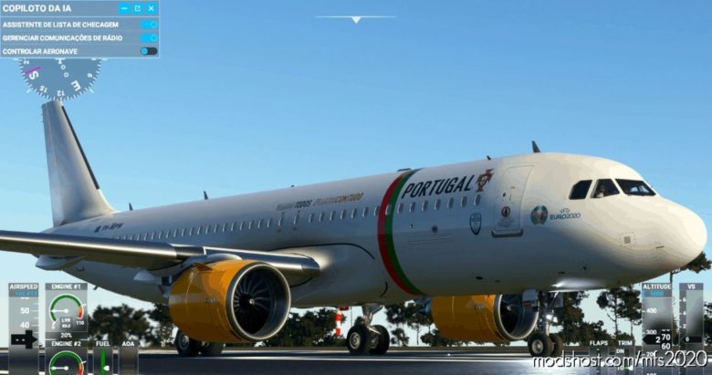 A320Neo 8K Portugal-Fpf-Euro2020 for Microsoft Flight Simulator 2020