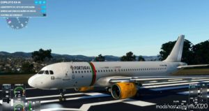 MSFS 2020 A320neo Livery Mod: 8K Portugal-Fpf-Euro2020 (Image #2)