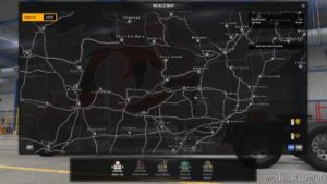 ATS Mod: Promods Complete North American Map Background (Image #4)