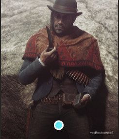 RED Dead Poncho Mod for Red Dead Redemption 2