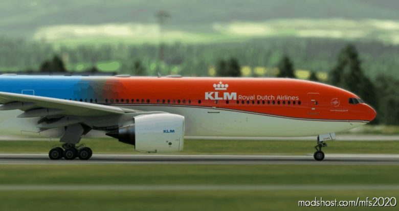 Cs-777-200Er KLM Ph-Bva Ultra V1.1 for Microsoft Flight Simulator 2020