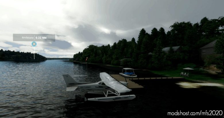 Water Runway In Kawarthas, Ontario Canada for Microsoft Flight Simulator 2020