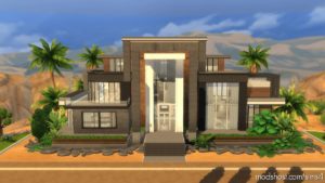 Sims 4 House Mod: Super Modern Mansion – NO CC (Image #4)