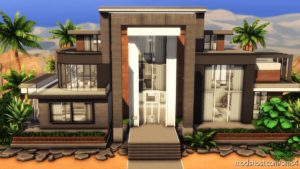 Sims 4 House Mod: Super Modern Mansion – NO CC (Image #8)