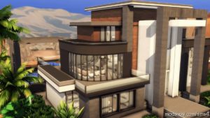 Sims 4 House Mod: Super Modern Mansion – NO CC (Image #9)