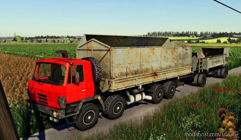 Tatra 815 Agro 8X8 Pack for Farming Simulator 19