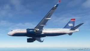 MSFS 2020 Airbus Mod: US Airways Livery – A320 V1.1 (Image #4)