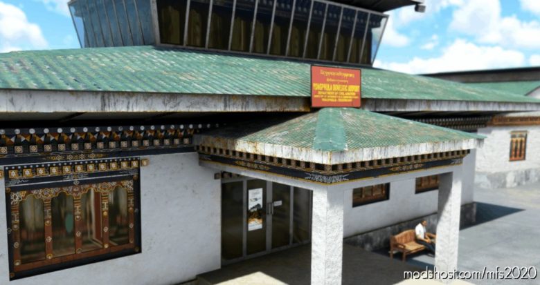 Yongphula Domestic Airport (Vqty) , (VQ10) In Trashigang, Bhutan for Microsoft Flight Simulator 2020