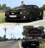 ATS Chevrolet Car Mod: Enes Batur’s 2012 Chevrolet Camaro ZL1 V3 1.40 (Image #3)