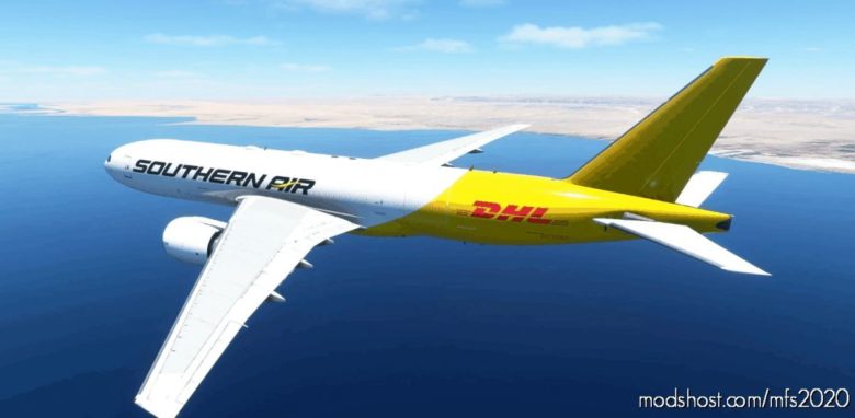 Southern AIR / DHL Captainsim 777-200F 8K for Microsoft Flight Simulator 2020