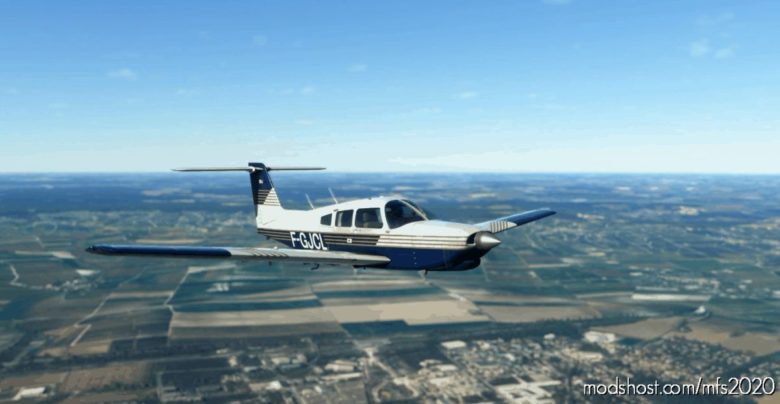 Justflight PA-28R Turbo Iii/Iv – F-Gjcl for Microsoft Flight Simulator 2020