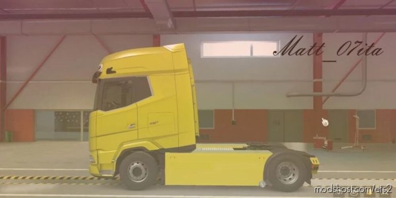 DAF Xg/Xg+ Sideskirt Holland Style + Template for Euro Truck Simulator 2