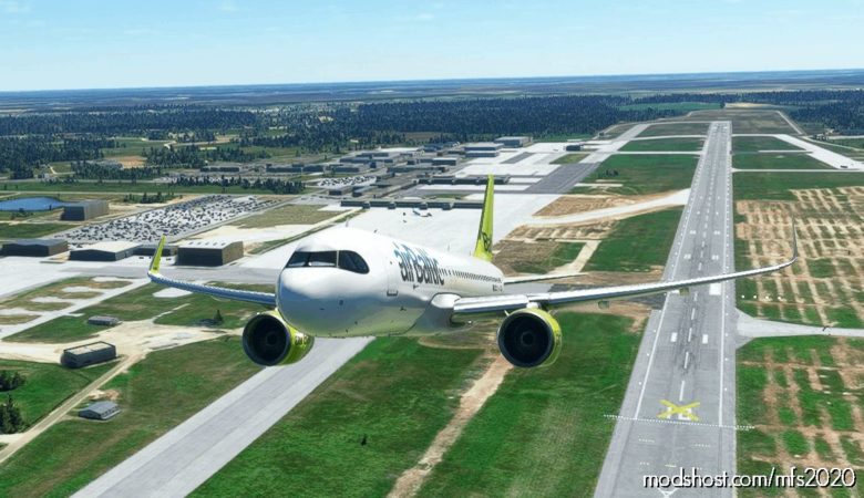 [A32NX] Airbaltic [8K Fictional] for Microsoft Flight Simulator 2020