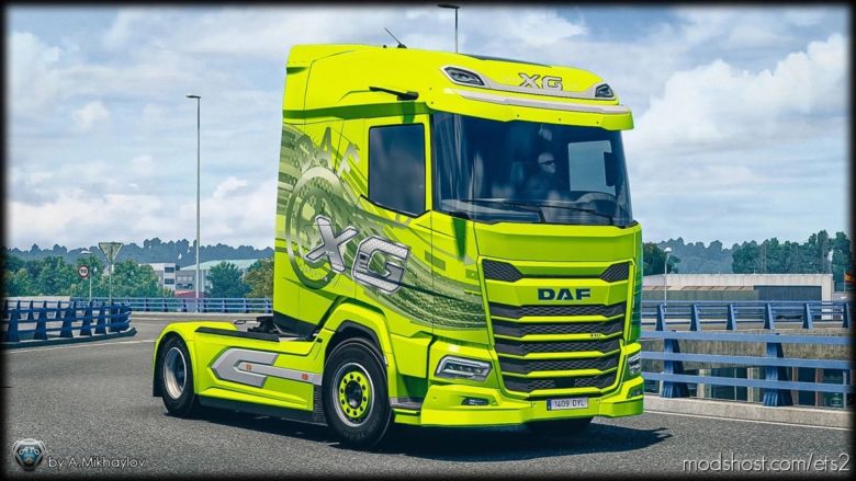 DAF 2021 Spectrum Edition Multicolor Skinpack for Euro Truck Simulator 2