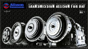 Transmission Allison For DAF XG for Euro Truck Simulator 2