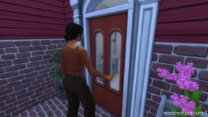 Sims 4 Mod: Ring MY Bell – Knock ON Door Default Replacement (Image #2)