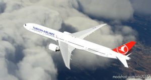 MSFS 2020 Boeing Livery Mod: Turkish Airlines For Captainsim B777-300ER Tc-Ljk V2 (Image #3)