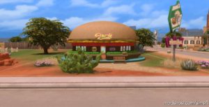 Sims 4 House Mod: Burgertime Diner (Image #4)