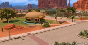 Sims 4 House Mod: Burgertime Diner (Image #7)