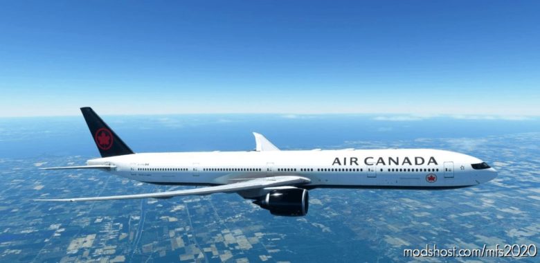 AIR Canada Captainsim 777-300ER 8K for Microsoft Flight Simulator 2020