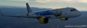 MSFS 2020 A32NX Mod: Vueling Disney Livery 8K (Image #3)