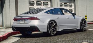 GTA 5 Audi Vehicle Mod: 2020 Audi RS7 Sportback (C8) (Image #6)