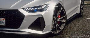 GTA 5 Audi Vehicle Mod: 2020 Audi RS7 Sportback (C8) (Image #8)