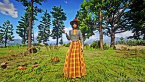 RDR2 Mod: Abigail Marston In Mary Linton’s Outfits (Image #2)