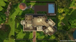 Sims 4 Mod: Victorian Manor House – NO CC (Image #4)